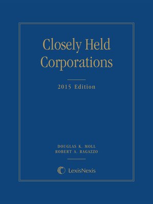 cover image of Closely Held Corporations